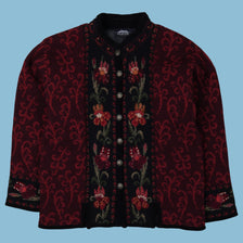 Vintage Icelandic Wool Blend Cardigan - S