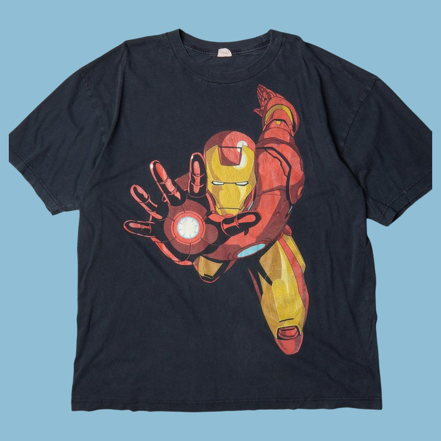 Vintage Iron Man Marvel T-Shirt - XL