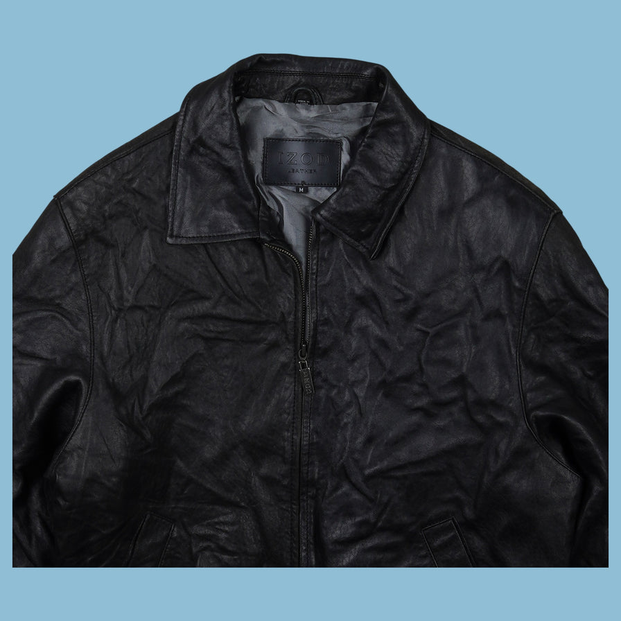 Vintage IZOD Lederjacke  - M