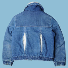 Vintage Izzi 80s Sherpa Jeansjacke - M