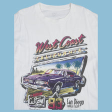 Vintage J. Galt San Diego Thunder Stream 1993 Racing T-Shirt - L - NFF Vintage