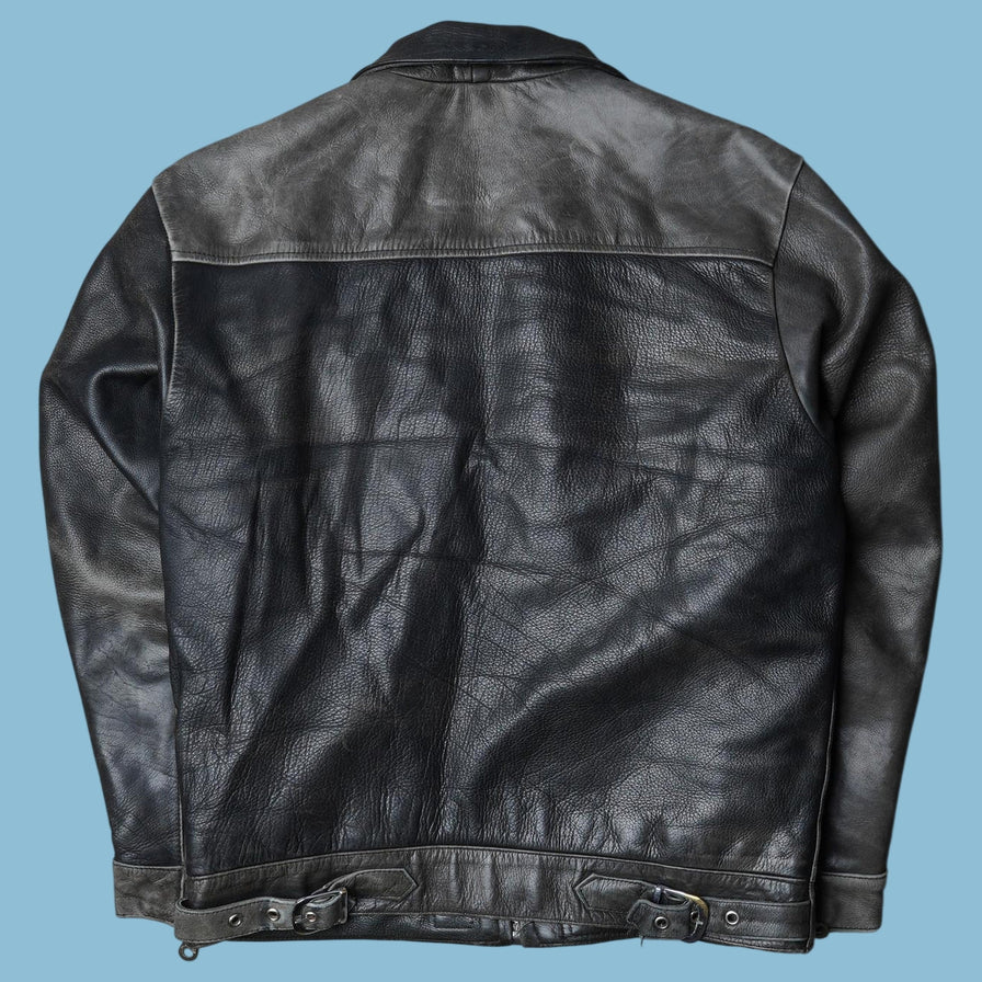 Vintage Jagdflieger Lederjacke - L