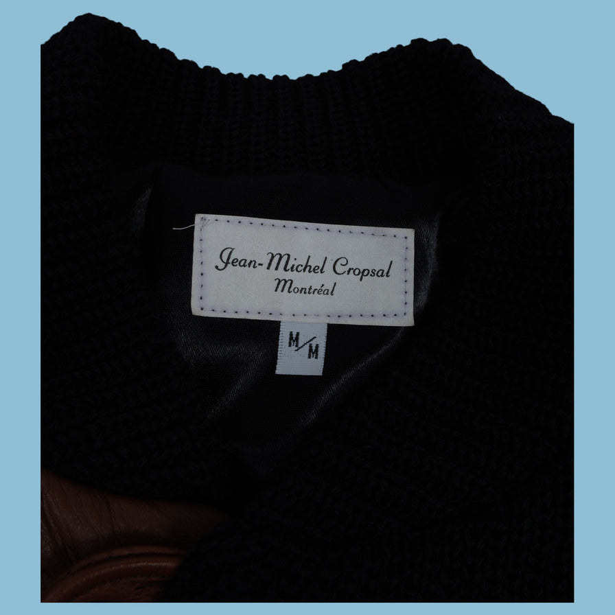 Vintage Jean - Michel Cropsal Montréal Bomber - Lederjacke - M - NFF Vintage