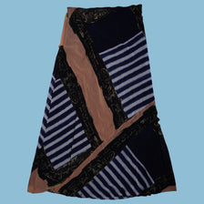 Vintage Jean Paul Gaultier SS 2001 Graffiti Striped Print Mesh Rock - L - NFF Vintage