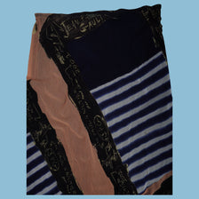 Vintage Jean Paul Gaultier SS 2001 Graffiti Striped Print Mesh Rock - L - NFF Vintage