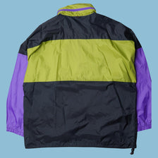 Vintage Jeantex 90s Colorblock Windbreaker - L
