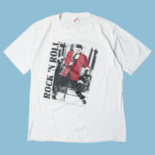Vintage Jerzees 90s Rock 'N Roll Elvis T-Shirt - L
