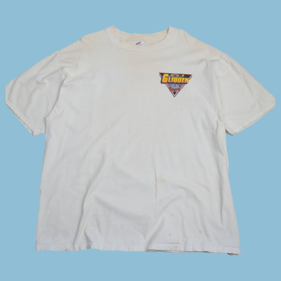 Vintage Jerzees Bob Glidden Nascar T-Shirt - XL - NFF Vintage