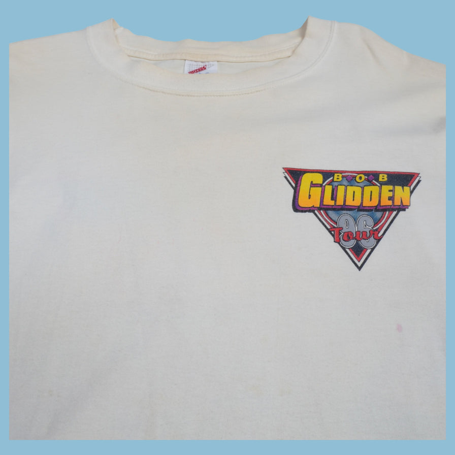 Vintage Jerzees Bob Glidden Nascar T-Shirt - XL - NFF Vintage