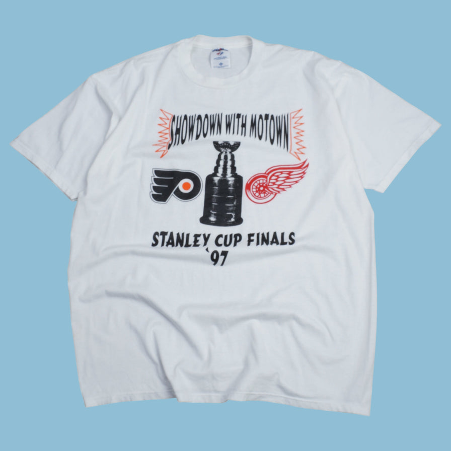 Vintage Jerzees Stanley Cup Finals 1997 T-Shirt - XL - NFF Vintage