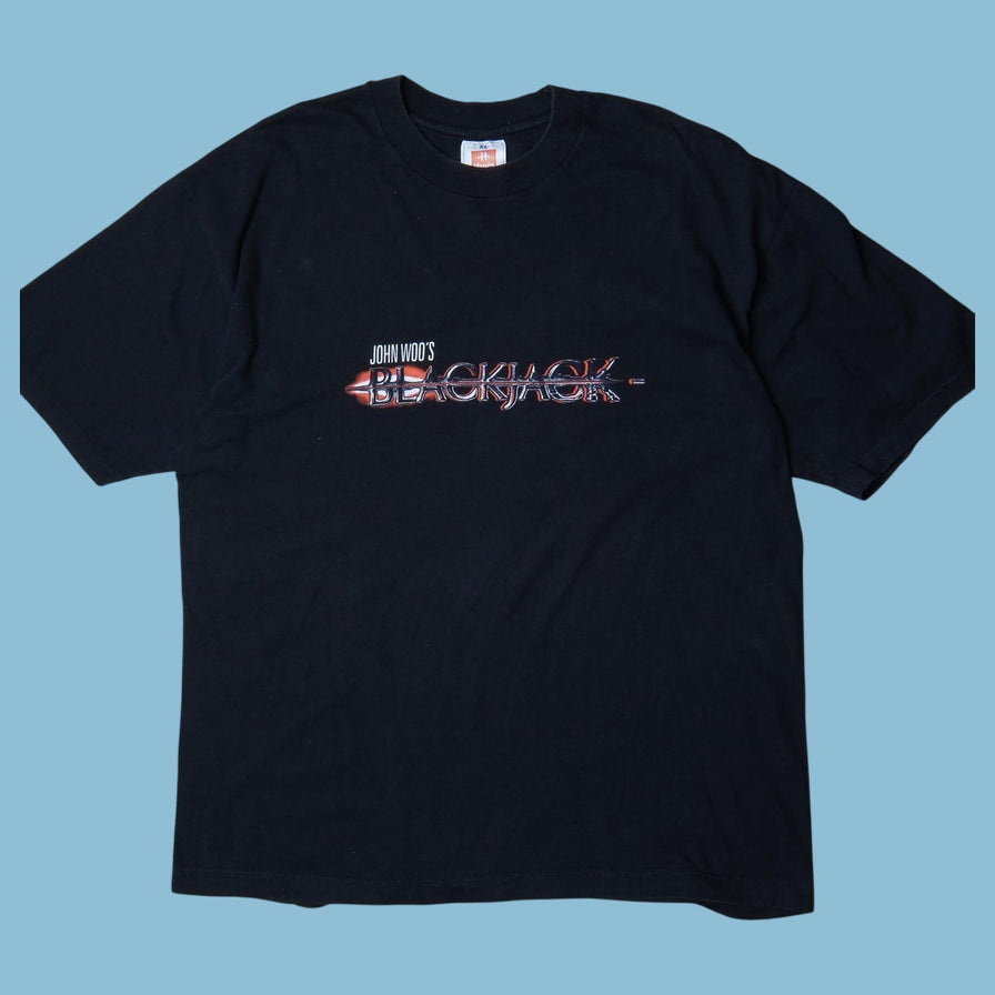 Vintage John Woo's Blackjack 90s Movie T-Shirt - XL