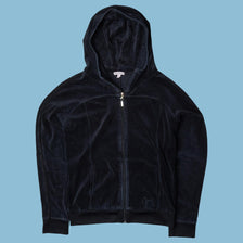 Vintage Juicy Couture 2000s Velour Hoodie - M