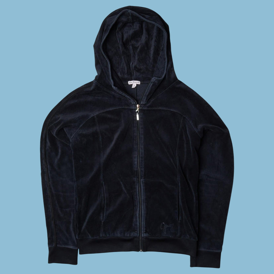 Vintage Juicy Couture 2000s Velour Hoodie - M