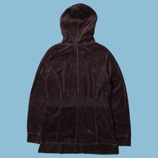 Vintage Juicy Couture 2000s Velour Hoodie - XL