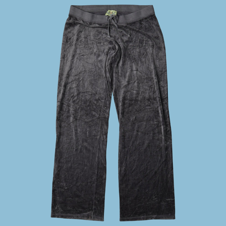 Vintage Juicy Couture 2000s Velour Hose - L