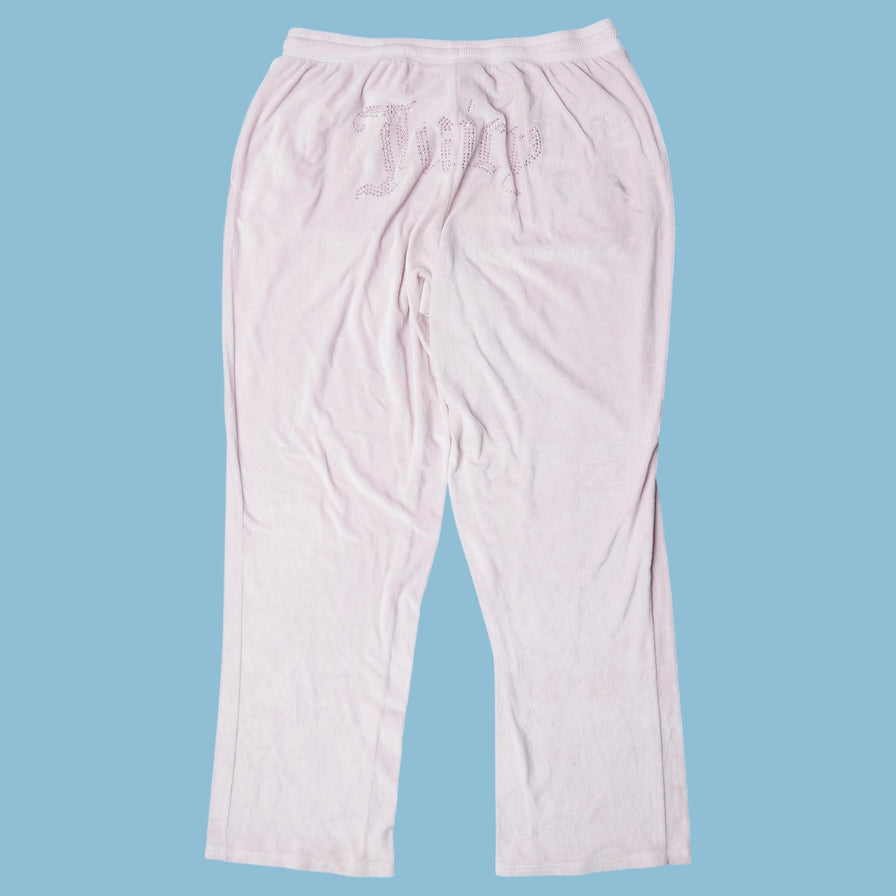 Vintage Juicy Couture 2000s Velour Hose - L