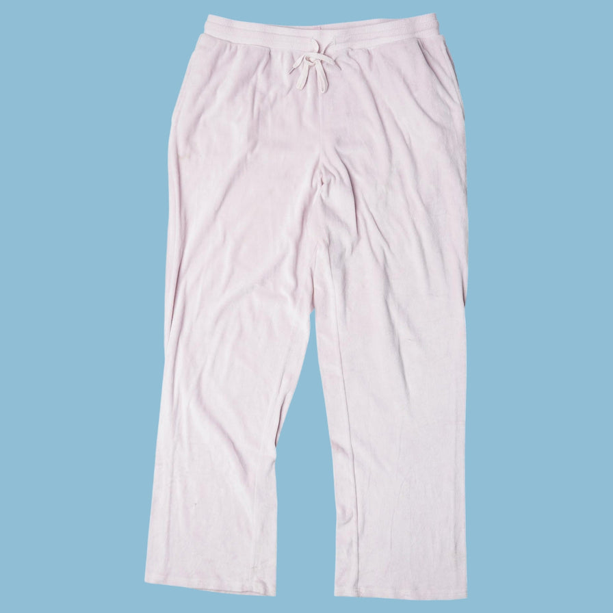 Vintage Juicy Couture 2000s Velour Hose - L
