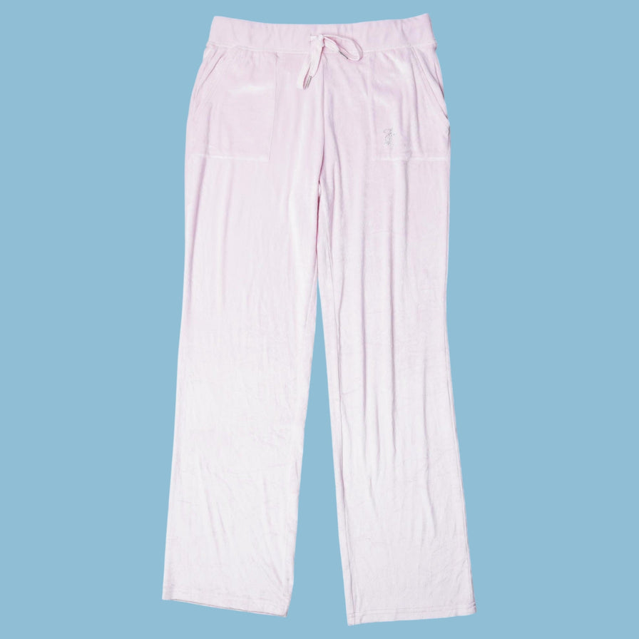 Vintage Juicy Couture 2000s Velour Hose - M