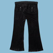 Vintage Juicy Couture 2000s Velour Hose - S
