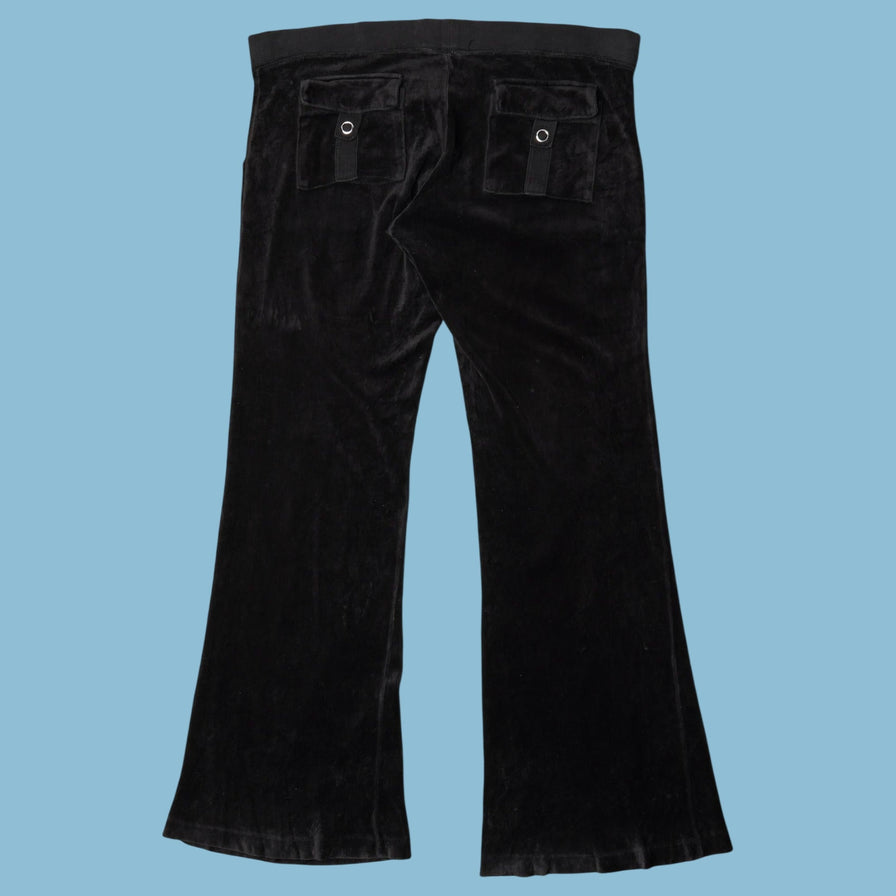 Vintage Juicy Couture 2000s Velour Hose - S