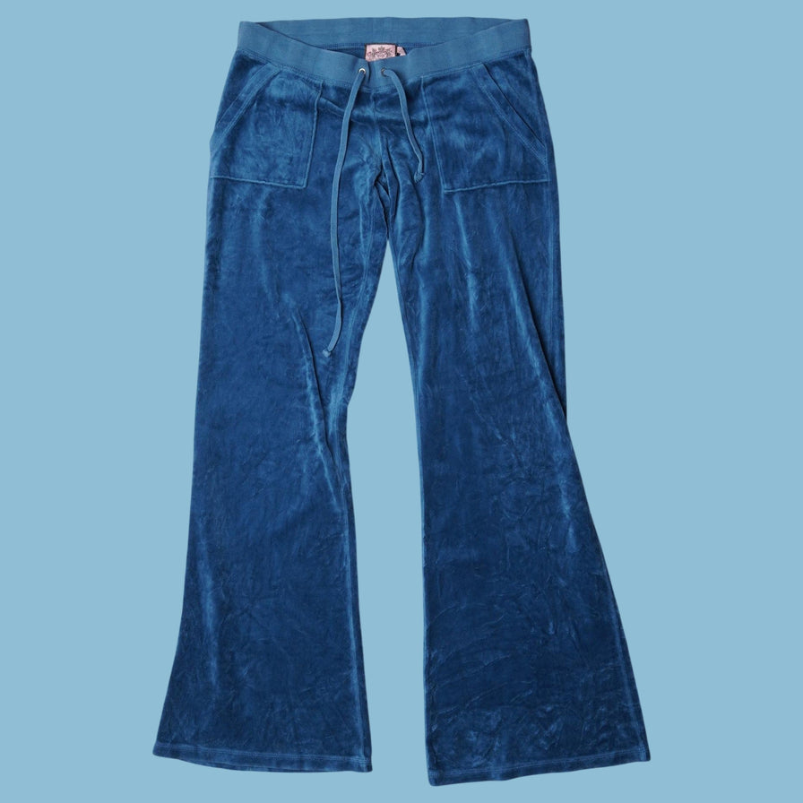 Vintage Juicy Couture 2000s Velour Hose - S