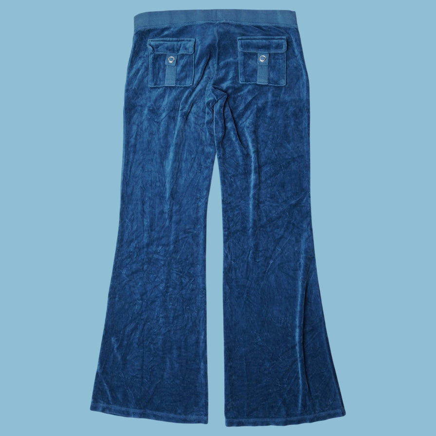 Vintage Juicy Couture 2000s Velour Hose - S