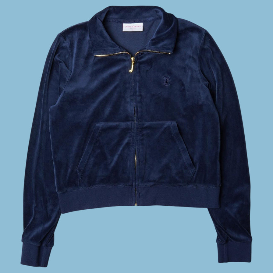 Vintage Juicy Couture 2000s Velour Jacke - M