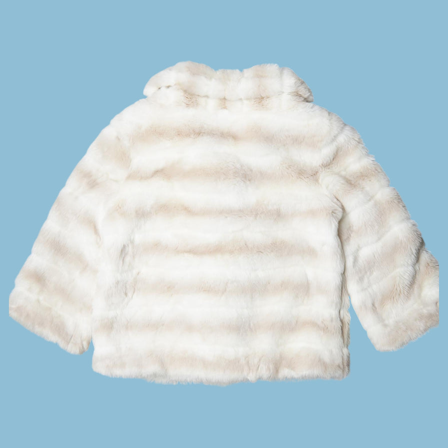 Vintage Juicy Couture Y2K Faux Fur Jacke - M