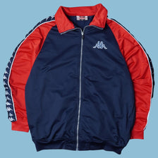 Vintage Kappa 90s Tape Logo Trainingsjacke - L