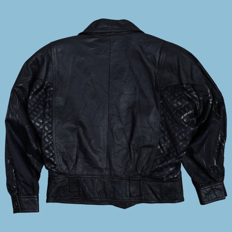 Vintage L.A. Studio Leder Bomberjacke - S - NFF Vintage