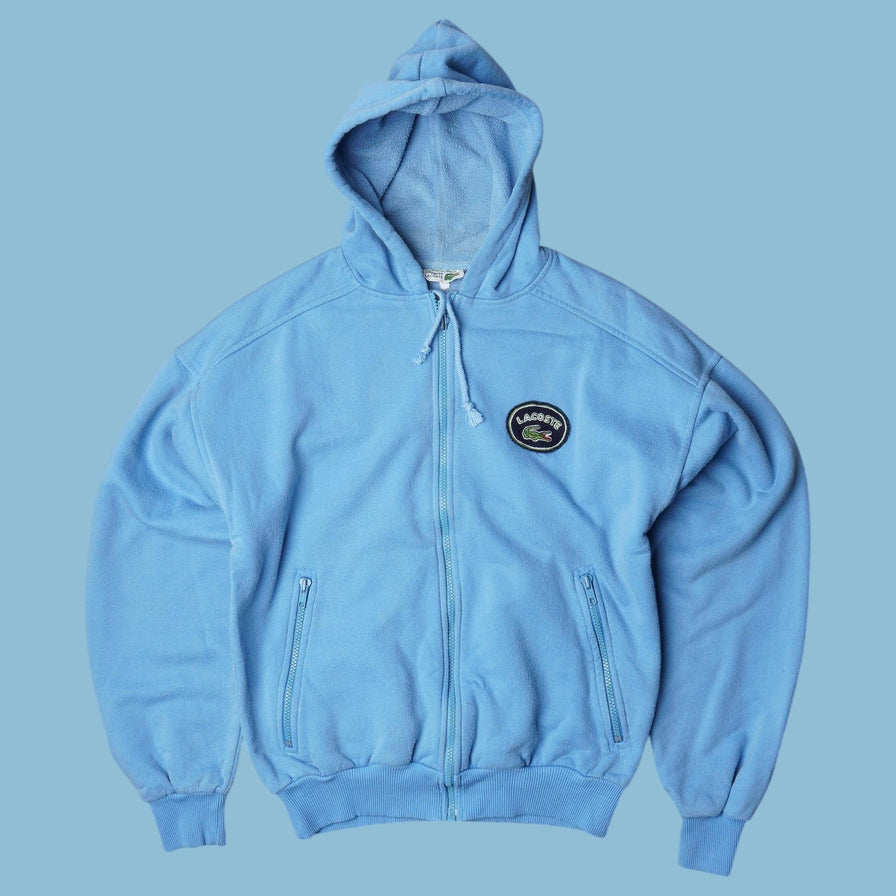 Vintage 90s Lacoste Zip Hoodie - S