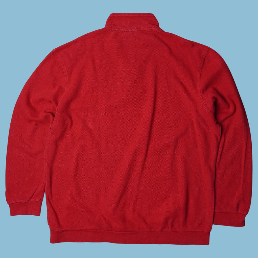 Vintage Lacoste Quarter-Zip Sweater - L