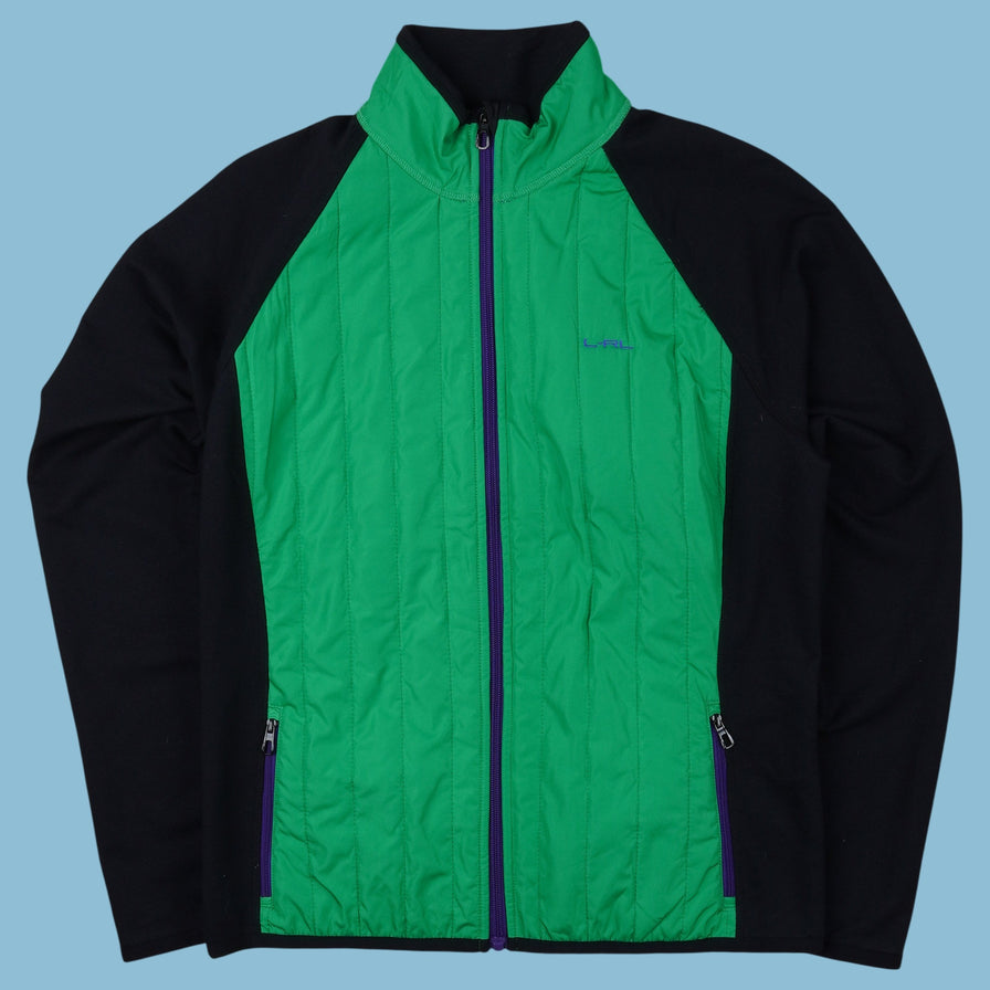 Vintage Lauren Active Ralph Lauren Quilted Fleece Steppjacke - L