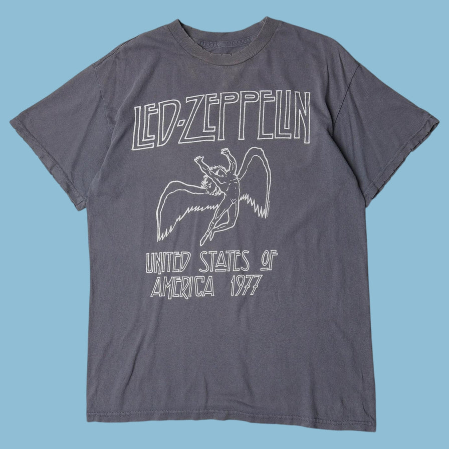 Vintage Led Zeppelin 1977 Tour T-Shirt - L