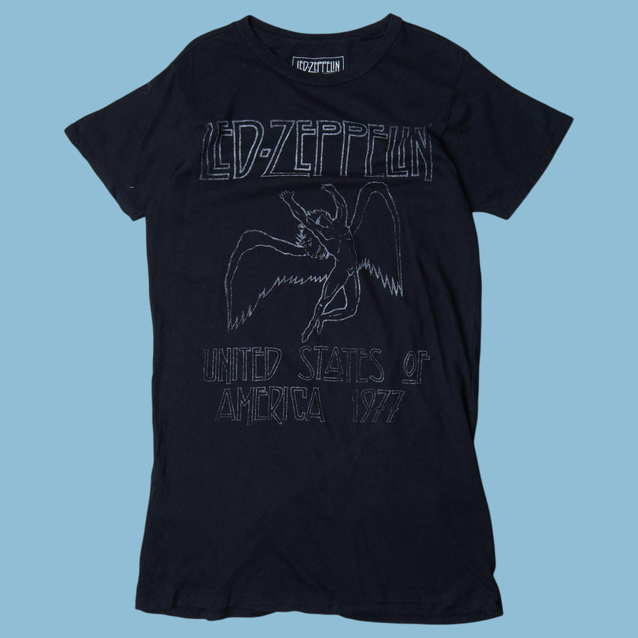 Vintage Led Zeppelin United States of America 1977 T-Shirt - S