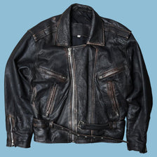 Vintage Lederjacke - M