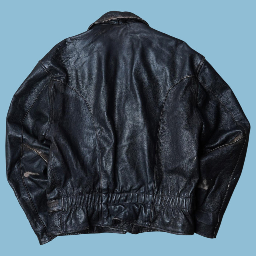 Vintage Lederjacke - M