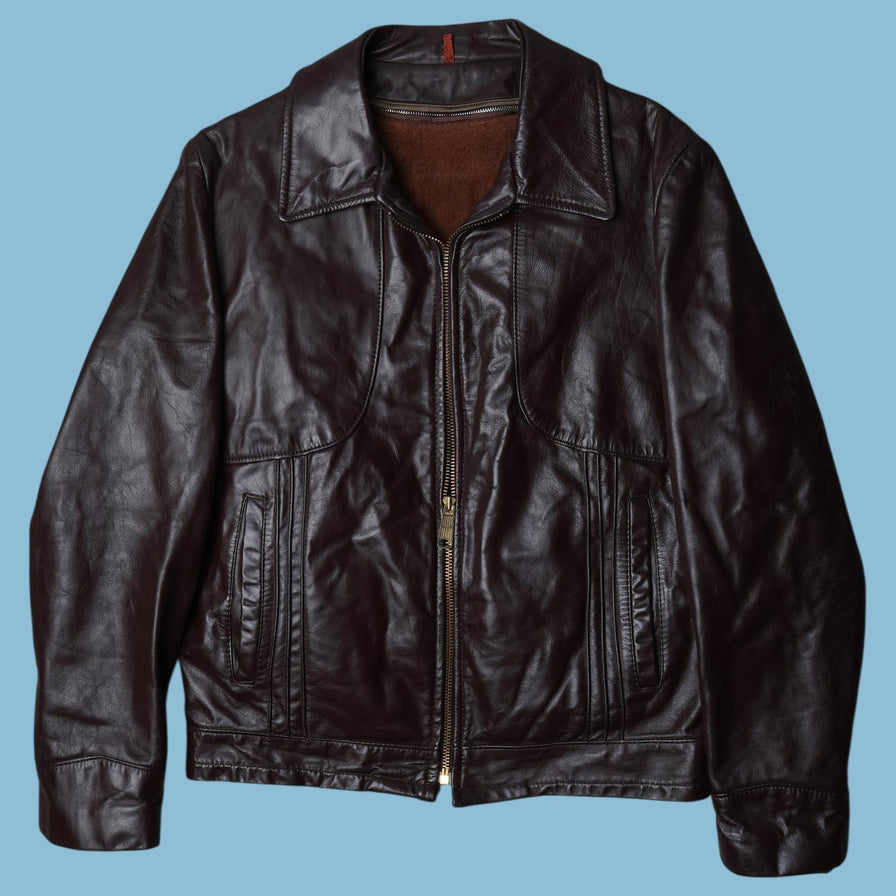 Vintage 90s Lederjacke - M
