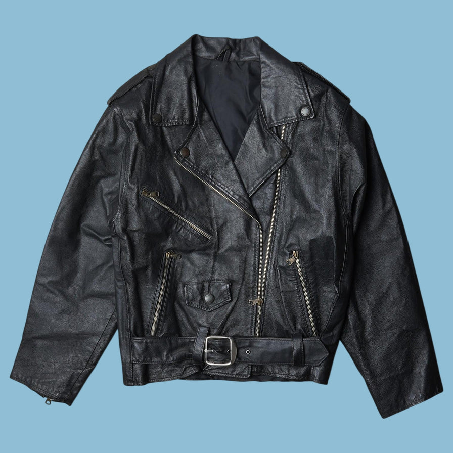 Vintage Lederjacke - M