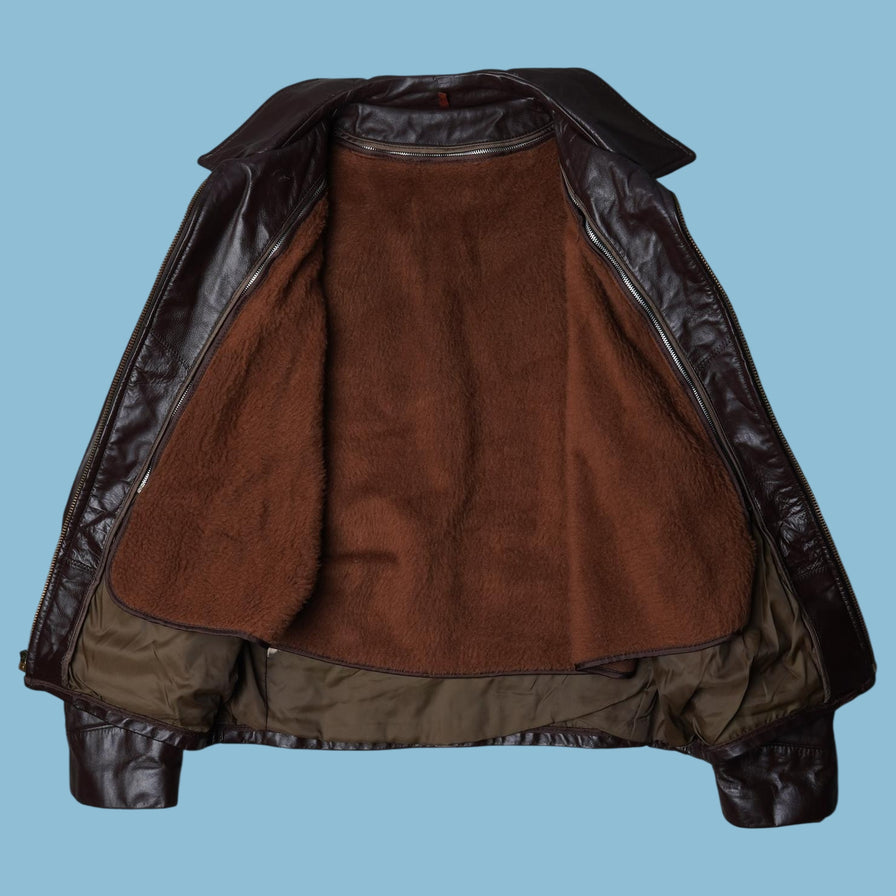 Vintage 90s Lederjacke - M