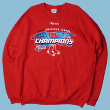 Vintage Lee 2000s Boston Red Sox AL Champions Sweater - XL