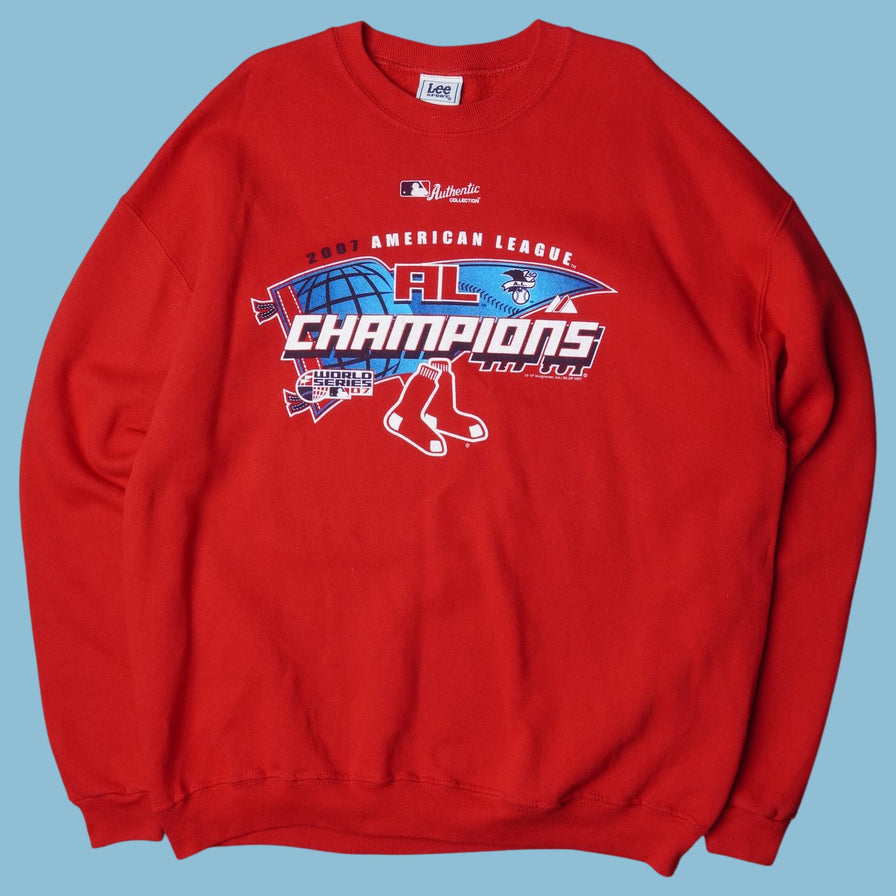 Vintage Lee 2000s Boston Red Sox AL Champions Sweater - XL