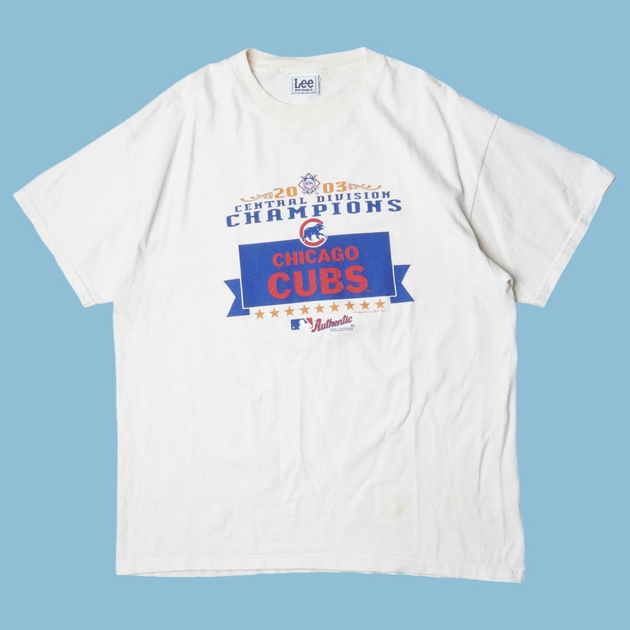 Vintage Lee Chicago Cubs Central Division Champions T-Shirt - XL