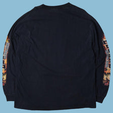 Vintage Legend Never Dies Native American Biker Longsleeve - L