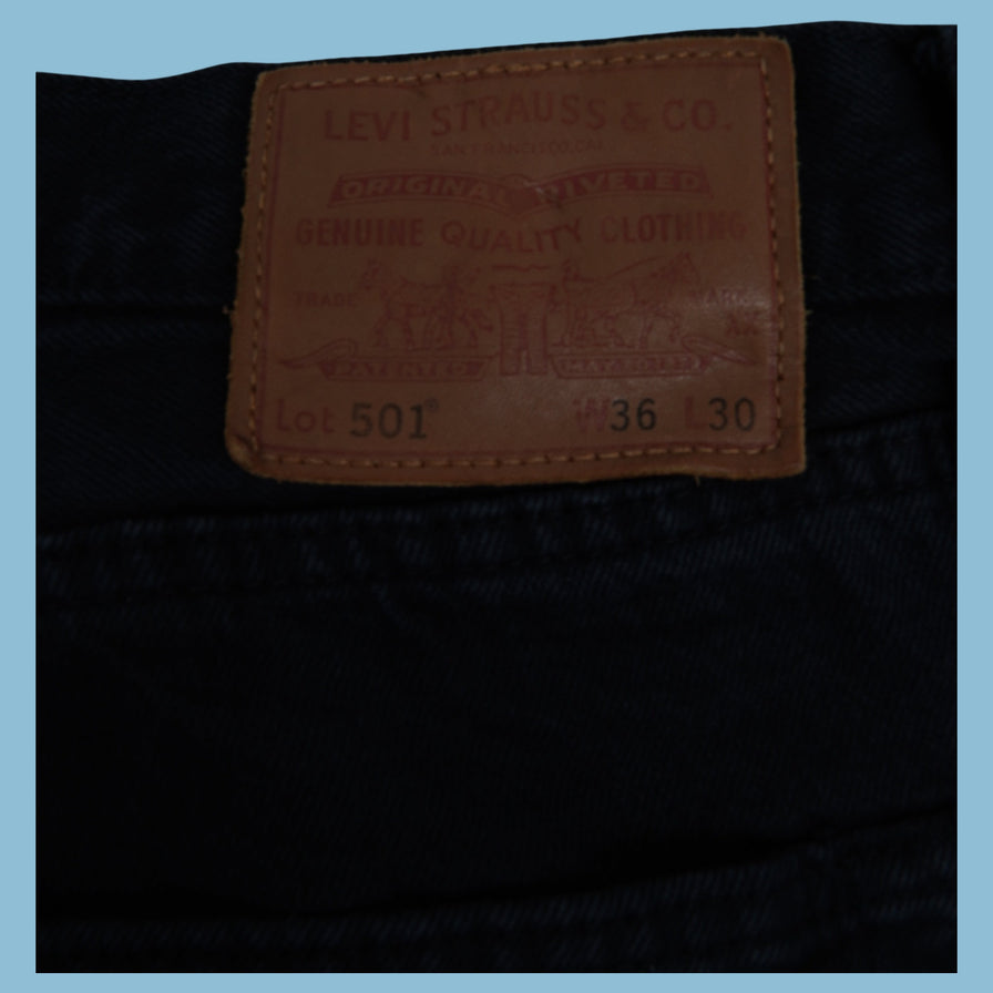 Vintage Levi's 501 Jeans Hose - 36 x 30 - NFF Vintage
