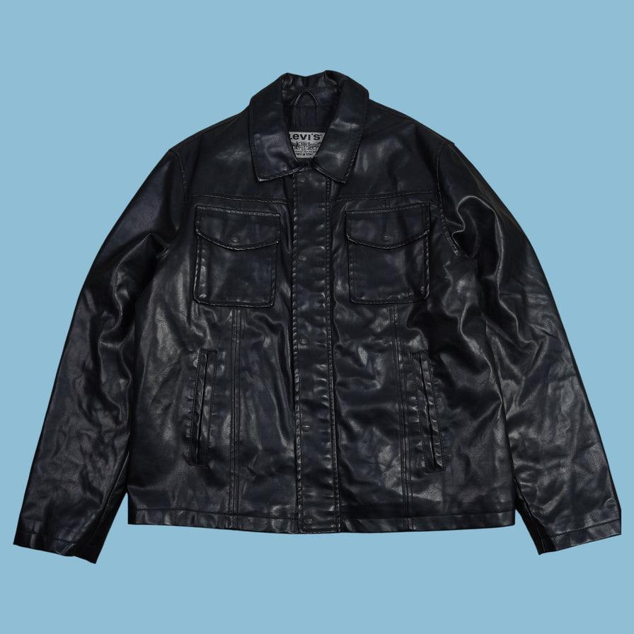 Vintage Levi's Lederjacke - L - NFF Vintage