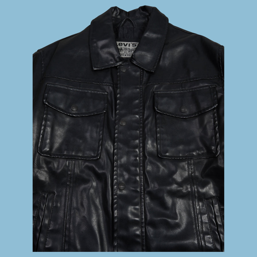 Vintage Levi's Lederjacke - L - NFF Vintage