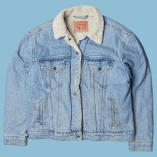 Vintage Levi's Sherpa Denim Jacket - L