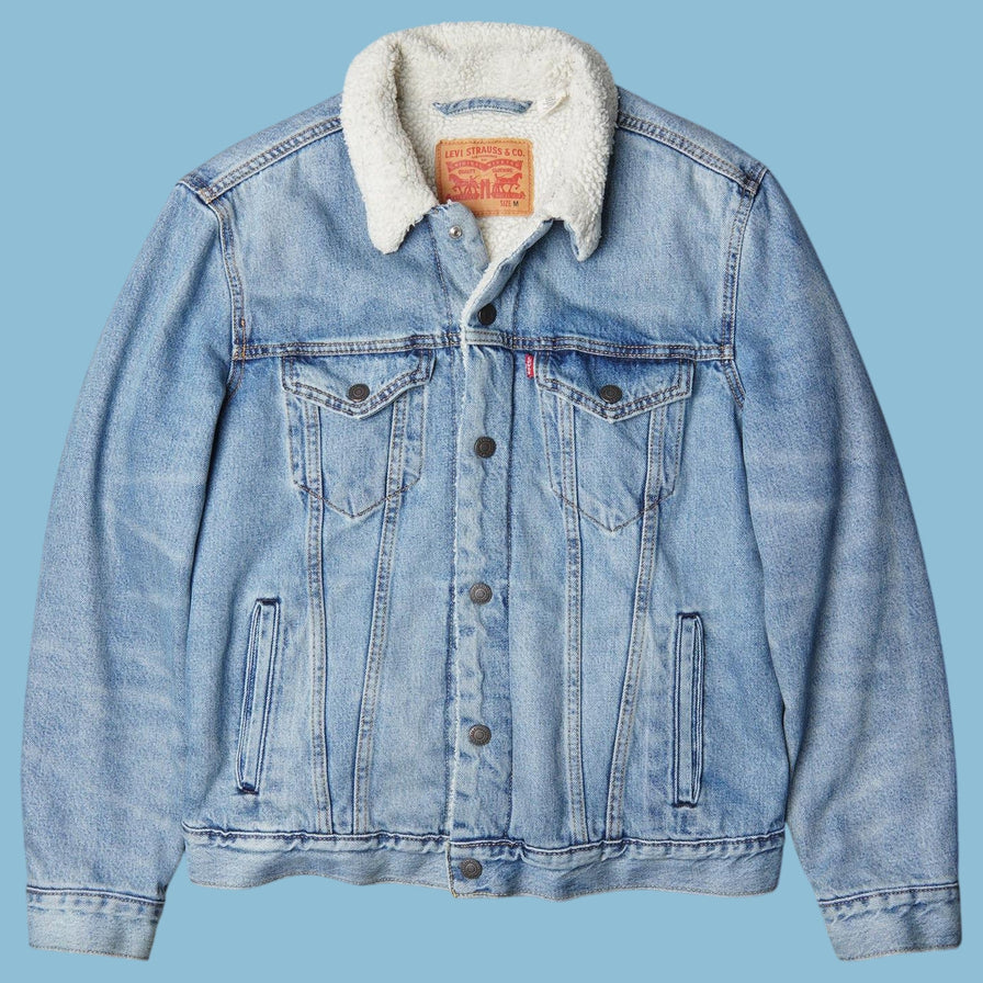 Vintage Levi's Sherpa Jeansjacke - M