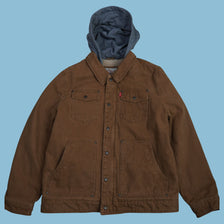 Vintage Levi's Strauss & Co Sherpa Workwear Jacke - L - NFF Vintage